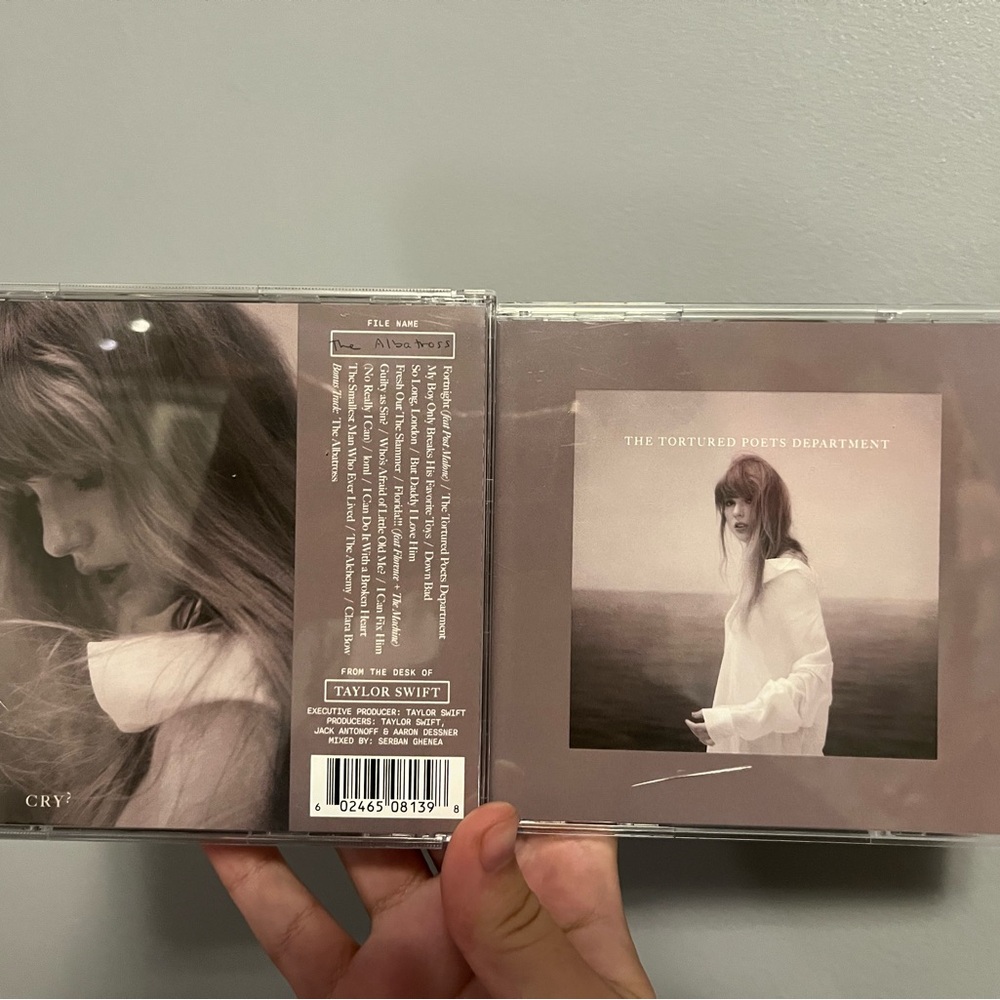 Taylor swift TTPD the albatross varient